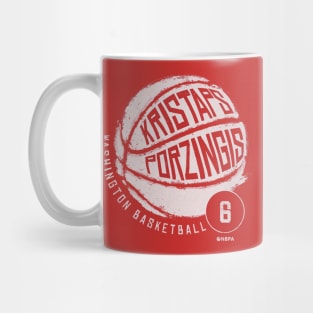 Kristaps Porzingis Washington Basketball Mug